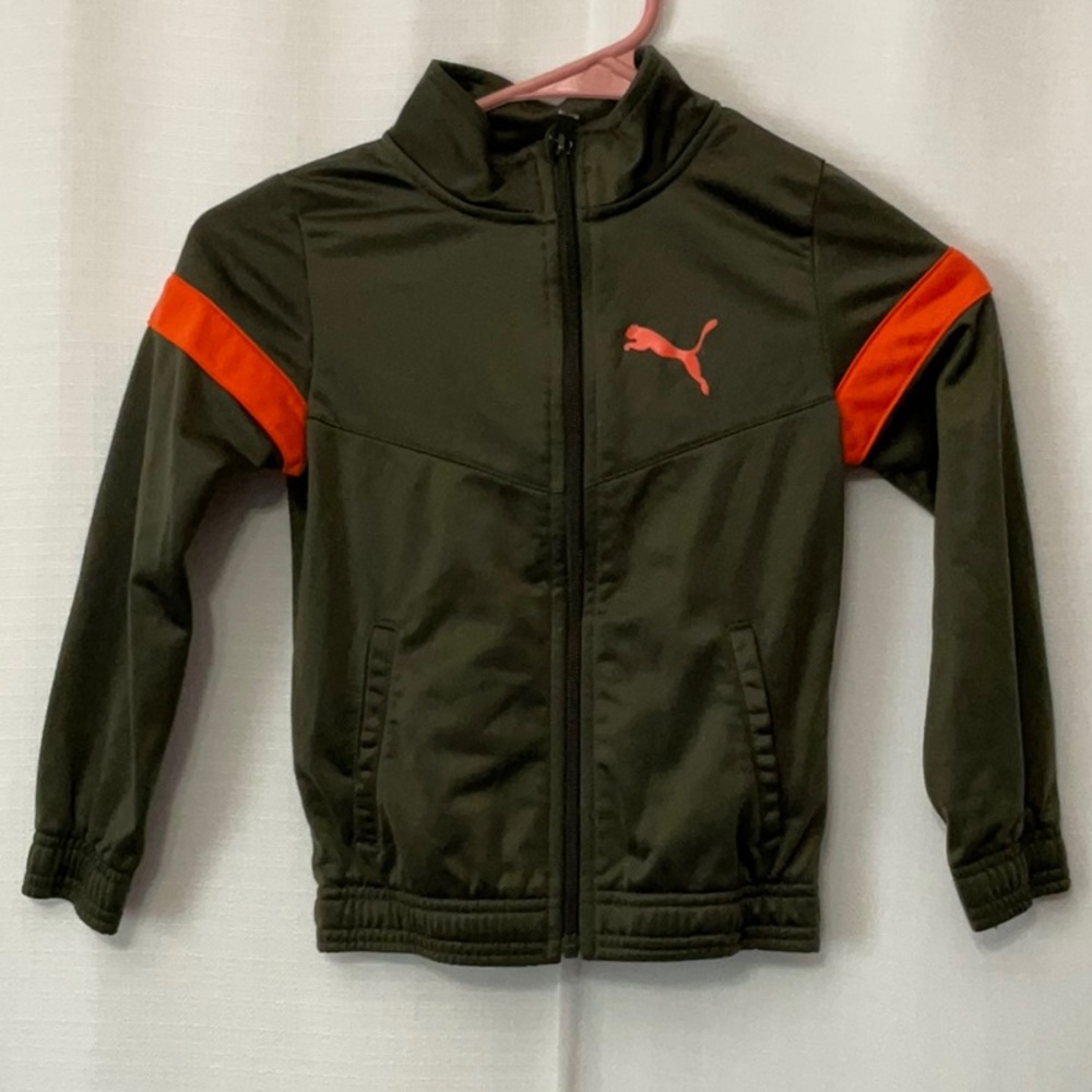 Puma Kid Green Jacket